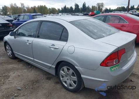 2008 Honda Civic Lx z USA, uszkodzony, nr VIN 1HGFA16558L054910